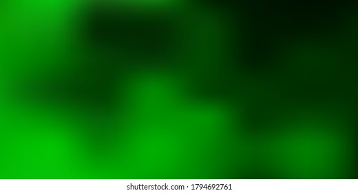 Hellgrüne Vektorgrafik mit abstrakter unscharfer Textur. Farbige abstrakte Farbverlauf-Illustration im unscharfen Stil. Die beste Wahl für Ihr Design.