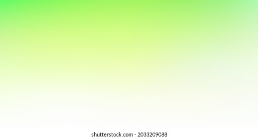 Light green vector abstract blur template. Colorful illustration with gradient in halftone style. Sample for your designs.