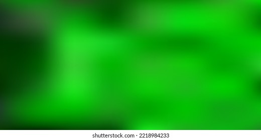 Light green vector abstract blur drawing. Abstract colorful illustration in blur style with gradient. Multipurpose app design.