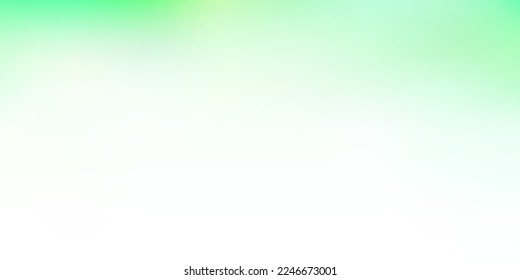 Light green vector abstract blur pattern. Abstract colorful illustration with blur gradient. Your business gesign.