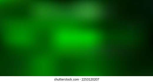 Light green vector abstract blur drawing. Colorful illustration with gradient in abstract style. Sample for your designs.