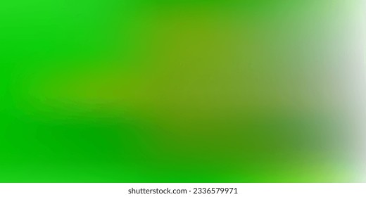 Light green vector abstract blur background. Modern elegant blur illustration with gradient. Sample for your designs.