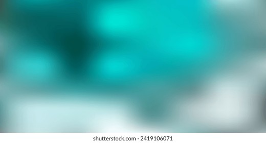 Light green vector abstract blur template. Abstract colorful illustration with blur gradient. Background for web designers.
