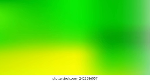 Light green vector abstract blur drawing. Colorful illustration with gradient in halftone style. Your design for applications.