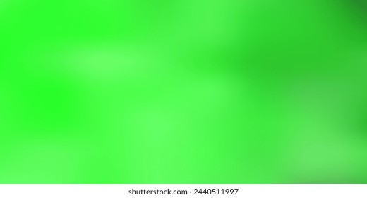 Vector verde claro patrón de desenfoque abstracto. Ilustración abstracta colorida del degradado en estilo desenfocado. Patrón inteligente para sitios web.