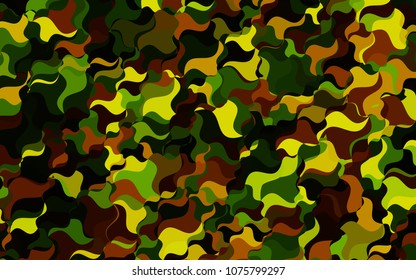 Light Green vector abstract blurred pattern. An elegant bright illustration with gradient. A new texture for your design.
