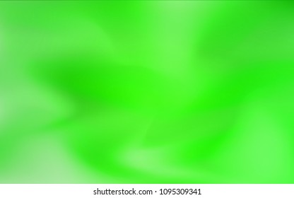 Light Green vector abstract blurred cover. Colorful illustration in abstract style with gradient. The elegant pattern can be used as part of a brand book.