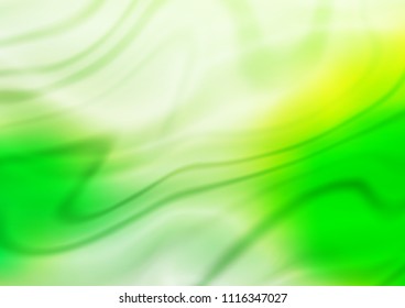 Light Green vector abstract blurred background. Brand new colored illustration in blurry style with gradient. A completely new template for your business design.