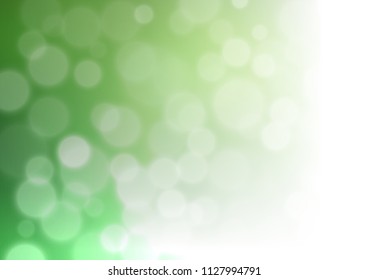 Light Green vector abstract blurred template. Colorful abstract illustration with gradient. A new texture for your design.