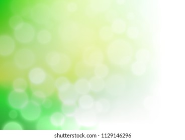 Light Green vector abstract blurred background. Glitter abstract illustration with an elegant design. The background for your creative designs.