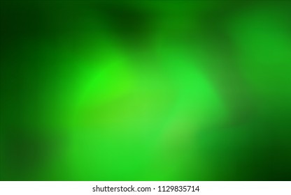 Light Green vector abstract blurred layout. Colorful abstract illustration with gradient. Brand-new design for your business.