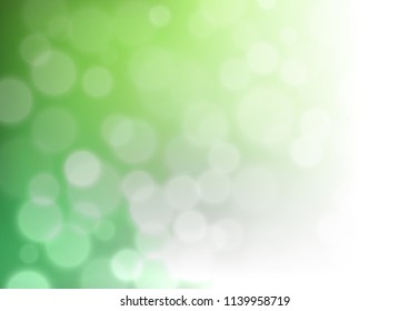 Light Green vector abstract blurred pattern. Glitter abstract illustration with an elegant design. The template can be used for your brand book.