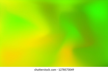 Light Green vector abstract blurred cover. Glitter abstract illustration with an elegant design. A new texture for your design.