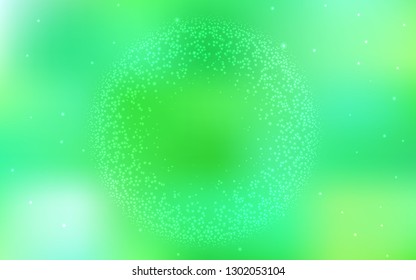 Light Green vector abstract blurred background. An elegant bright illustration with gradient. Background for designs.
