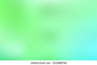 Light Green vector abstract blurred layout. An elegant bright illustration with gradient. New style for your business design.