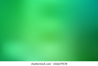 Light Green vector abstract blurred background. Shining colored illustration in smart style. Elegant background for a brand book.