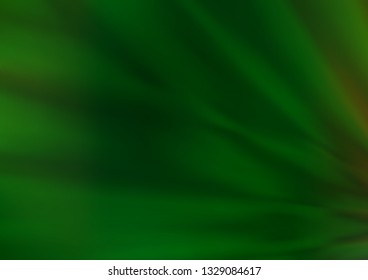 Light Green vector abstract blurred template. A vague abstract illustration with gradient. The template for backgrounds of cell phones.