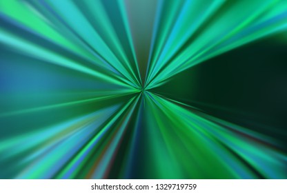 Light Green vector abstract blurred layout. Colorful abstract illustration with gradient. New style for your business design.