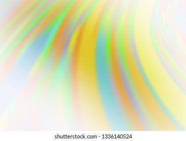 Light Green vector abstract blurred template. An elegant bright illustration with gradient. A completely new template for your design.