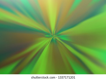 Light Green vector abstract blurred pattern. Creative illustration in halftone style with gradient. The background for your creative designs.