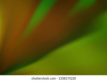 Light Green vector abstract blurred template. Colorful abstract illustration with gradient. A new texture for your design.