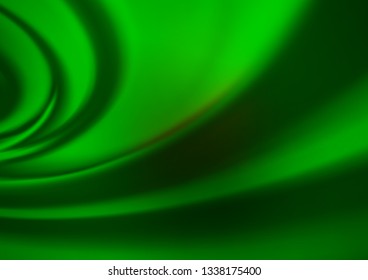 Light Green vector abstract blurred template. A completely new color illustration in a bokeh style. The best blurred design for your business.