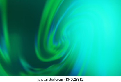 Light Green vector abstract blurred layout. An elegant bright illustration with gradient. New style for your business design.