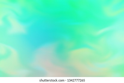 Light Green vector abstract blurred background. Glitter abstract illustration with gradient design. Background for a cell phone.