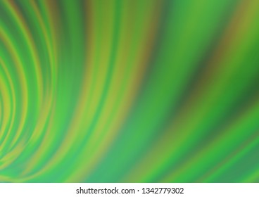 Light Green vector abstract blurred pattern. Colorful abstract illustration with gradient. A completely new design for your business.