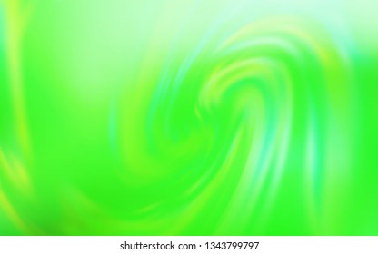 Light Green vector abstract blurred background. New colored illustration in blur style with gradient. Background for a cell phone.