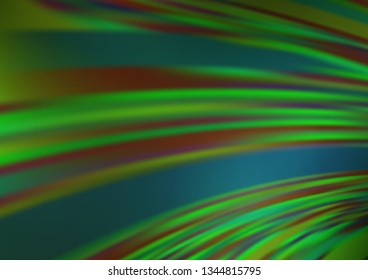 Light Green vector abstract blurred pattern. Shining colorful illustration in a Brand new style. The blurred design can be used for your web site.