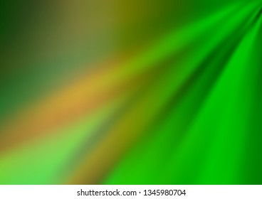 Light Green vector abstract blurred pattern. Colorful illustration in abstract style with gradient. The template can be used for your brand book.