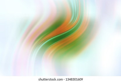 Light Green vector abstract blurred layout. Shining colored illustration in smart style. New design for your business.