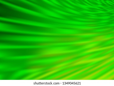 Light Green vector abstract blurred template. Modern geometrical abstract illustration with gradient. The background for your creative designs.