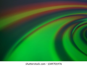 Light Green vector abstract blurred background. Colorful illustration in abstract style with gradient. A new texture for your design.
