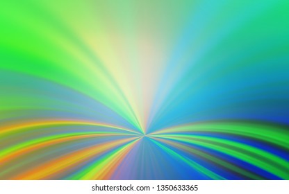 Light Green vector abstract blurred background. Creative illustration in halftone style with gradient. Elegant background for a brand book.