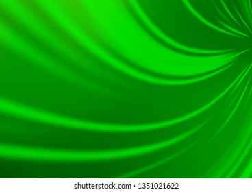 Light Green vector abstract blurred background. Colorful illustration in abstract style with gradient. A completely new template for your design.