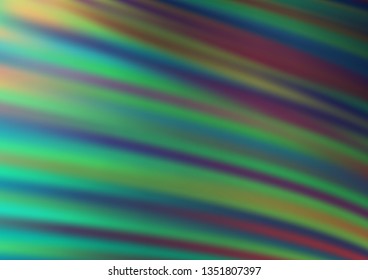 Light Green vector abstract blurred pattern. Glitter abstract illustration with an elegant design. The template for backgrounds of cell phones.