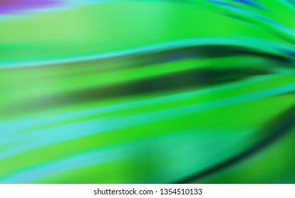 Light Green vector abstract blurred background. An elegant bright illustration with gradient. Background for a cell phone.