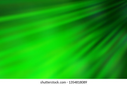 Light Green vector abstract blurred background. Abstract colorful illustration with gradient. Elegant background for a brand book.