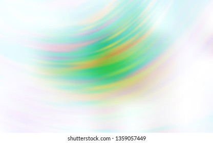 Light Green vector abstract blurred background. Colorful abstract illustration with gradient. New style for your business design.