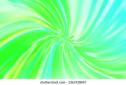 Light Green vector abstract blurred background. Colorful abstract illustration with gradient. New style for your business design.