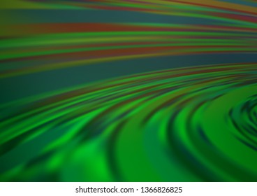 Light Green vector abstract blurred pattern. Modern geometrical abstract illustration with gradient. Brand new style for your business design.