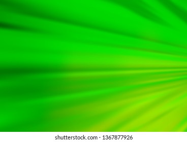Light Green vector abstract blurred pattern. A vague abstract illustration with gradient. The elegant pattern for brand book.