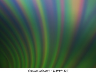 Light Green vector abstract blurred template. An elegant bright illustration with gradient. The best blurred design for your business.