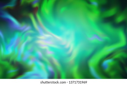 Light Green vector abstract blurred background. A completely new colored illustration in blur style. Blurred design for your web site.