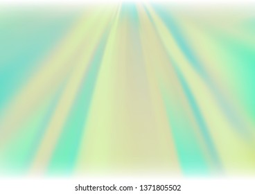 Light Green vector abstract blurred background. Colorful abstract illustration with gradient. The best blurred design for your business.