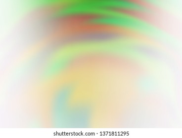 Light Green vector abstract blurred pattern. Glitter abstract illustration with an elegant design. The elegant pattern for brand book.