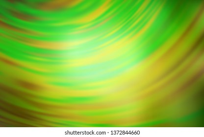 Light Green vector abstract blurred background. Glitter abstract illustration with gradient design. New style design for your brand book.