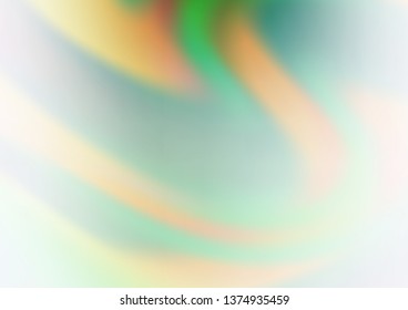 Light Green vector abstract blurred pattern. Shining colorful illustration in a Brand new style. The background for your creative designs.